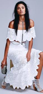 Maxi Dresses Spanish Dress Fashion Lace Dress