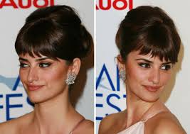 Sigh, we can't, can we penelope? Celebrity Formal Hairstyles How To With Penelope Cruz And Ines Sastre