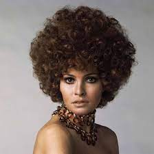 Coiffure Courte Frisee Style Afro Raquel Welch Permed Hairstyles Medium Length Hair Styles