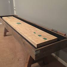 Ryobi Nation Shuffleboard Table In 2020 Shuffleboard Table Shuffleboard Table Diy Shuffleboard