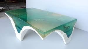Concerate Sculpture Epoxy Coffee Table With Gold Glitter Etsy In 2020 Coffee Table Resin Furniture Resin Table