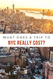 How Much Does A Trip To New York Cost Just A Pack New York Travel Nyc Family Vacation New York City Travel