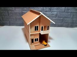 Video Membuat Rumah Dari Kardus