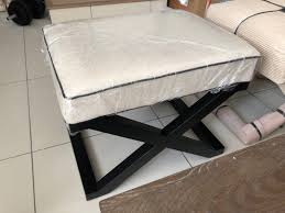 Besides good quality brands, you'll also find plenty of discounts when you shop for bench ottoman during big sales. Wooden X Bench Stool Sofa Seater Ottoman Home Furniture Furniture On Carousell