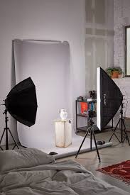 Fotodiox Led 955 Compact Studio Continuous 2 Light Led Softbox Lighting Kit Acessorios Iphone Iphone