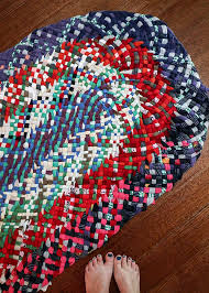 Use these detailed instructions to make a homemade rug with a sturdy braided design using recycled clothing. 7 Ways To Make A Rag Rug From Old Clothes My Poppet Makes