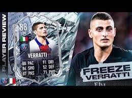 The subreddit for players of fifa ultimate team for xbox one, ps4, xbox 360, ps3 and pc. What A Card 88 Freeze Position Change Marco Verratti Review Fifa 21 Ultimate Team Youtube