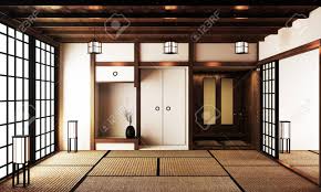 Either the case, those low tables were originally western style tables with its legs cut shorter to suit the. Interior Design Modern Living Room With Table On Tatami Mat Floor Stock Photo Picture And Royalty Free Image Image 117438523