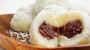 Red Bean Mochi Lo Mai Chi Recipe Chichilicious Recipe Red Bean Mochi Mochi Recipe Recipes