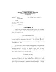 Ano nga ba ang kahulugan ng position paper? Doc Sample Position Paper Josie Gomez Academia Edu