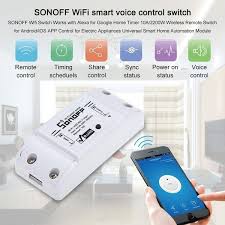 Sonoff Smart Home Wifi Wireless Switch Module For Iphone Android App D5w2 Wish Smart Home Wireless Switch Works With Alexa