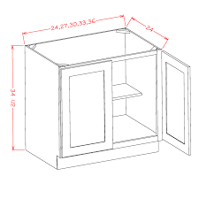 Shop furniture & more at target™. Torrance White Full Height Door Base Cabinet 27 W X 34 1 2 H X 24 D 2d Woodstone Cabinetry Shop Kitchen Cabinets Online Save Thousands