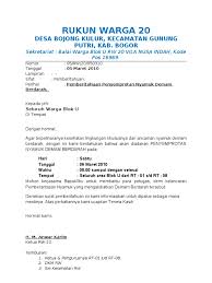 Maybe you would like to learn more about one of these? Contoh Surat Edaran Rt Ke Warga Nusagates