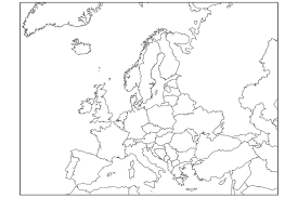 Full detailed map of europe with cities in pdf & printable. Blank Us Maps And Many Others