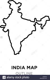  ändern des hintergrunds vor dem start einer besprechung. Indien Karte Umrisse Png Auf Weissem Hintergrund Vector Illustration Stock Vektorgrafik Alamy