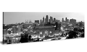 Black And White City Skyline Amazon Com Jiazugo Black And White City Wall Art Night City Skyline Of Kansas City Wall Art City Canvas Prints D City Wall Art Cities Canvas Modern Artwork