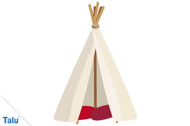 Tipi Selber Bauen Ohne Nahen Bauanleitung Fur Indianerzelt Talu De Tipi Selber Bauen Tipi Indianerzelt