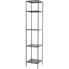 Save 15% in cart on select furniture with code july. Fitzroy Bronze Narrow Modular Shelving Unit Right Libra Interiors