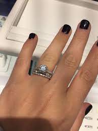 Pin By Amy Le On Wedding Rings Blue Nile Wedding Band Stacked Wedding Bands Wedding Bands