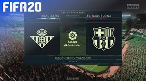 Real betis balompié, commonly referred to as real betis (pronounced reˈal ˈβetis) or betis, is a spanish professional football club based in seville in the autonomous community of andalusia. Fifa 20 Real Betis Vs Fc Barcelona Estadio Benito Villamarin Youtube