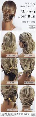 Easy Wedding Hairstyles You Can Diy Wedding Forward Hair Styles Wedding Hair And Makeup Elegant Wedding Hair