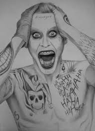 Could someone do jared leto as the joker in a suit on a rollercoaster with a giant lollipop next? Jared Leto As Joker A4 Pencil Joker Drawings Joker Sketch Joker Art