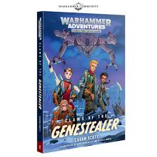 As several people have already recommended i think eisenhorn is a fantastic warhammer 40k book and is a pretty good place to start. Warhammer Adventures Claws Of The Genestealer 2nd Kids Book Warhammer40k