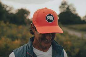 Circle Patch Performance Cap Hats For Men Cap Gym Hat
