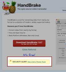 Download handbrake latest version 202 Advertencia Para Mac Comprometen La Descarga Oficial De Handbrake Welivesecurity