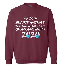 In countries, the age of majority is 18, but in many others, such as the united states, it is if you have a partner, take the opportunity to take a weekend trip with her and celebrate your birthday away from home. My 20th Birthday Birthday Sweatshirts For Women Men 20th Birthday Gifts For Her Him The Wholesale T Shirts Co