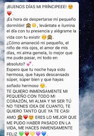 Pensamientos de amor para mi novia o novio. Imagen Relacionada Textos Para Mi Novio Estados Para Whatsapp Amor Buenos Dias Novio