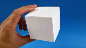 This demonstration uses 1 inch (25mm) for the top, and 1 and 1/16 (27mm) for. How To Make A Paper Cube Easy Origami Youtube
