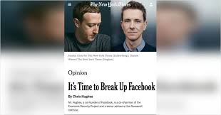 So, what more evidence do you need? It S Time To Break Up Facebook Version En Ingles Resumen Gratuito Chris Hughes