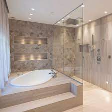 If we nix, then i want to reconfigure the guest bath to it can be done, but i have to get rid of a hall closet. Every Bathroom Should Have A Tub With A View And A Walk In Shower Big Enough To Do A Strictly Dance Routine Big Bathrooms Modern Bathroom Design Big Baths