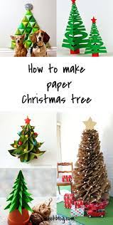 Diy To Try Paper Christmas Tree Ohoh Deco Paper Christmas Tree Diy Christmas Paper Diy Paper Christmas Tree