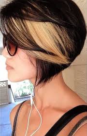 Short Black And Blonde Hairstyles Impressive Short Hair Styles Great Hair Colors For Short Hair Short Hair Color Short Hair Styles Black Hair With Blonde Highlights