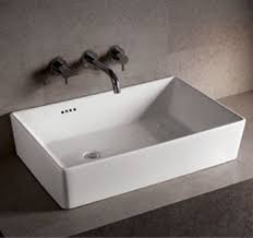 Whitehaus Whkn1081 Isabella 31 1 2 Inch Rectangular Porcelain Vessel Bathroom Sink W Vessel Sink Bathroom Rectangular Sink Bathroom Wall Mounted Bathroom Sinks