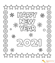 Longplayer will begin once more on. Happy New Year 2021 Coloring Page 01 Free Happy New Year Coloring Page