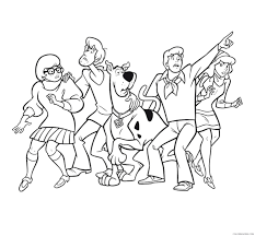 Have fun discovering pictures to print and drawings to color. Scooby Doo Coloring Pages Tv Film Scooby Doo Cl 35 Printable 2020 07278 Coloring4free Coloring4free Com