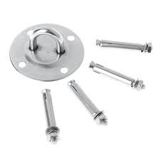 4.7 out of 5 stars 264. Heyous 2 Set M6 Suspension Ceiling Wall Mount U Hook Anchor Hanger Stainless Steel Heavy Duty Multi Purpose Hammock Swing Ceiling Hook Olivary Base Plate With Snap Hook Exercise Machine Attachments Sports