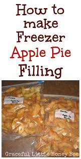 Freezer Apple Pie Filling Video Tutorial Recipe Filling Recipes Apple Pie Filling Recipes Apple Pies Filling