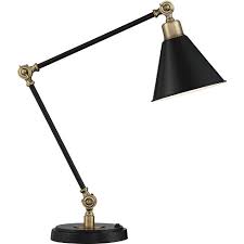 The wheels roll easily, making it perfect for dermatologists, beauticians, jewelers, tattoo artists, dentists. 360 Lighting Modern Industrial Desk Table Lamp With Usb Charging Port Adjustable Black Antique Brass For Bedroom Bedside Office Target