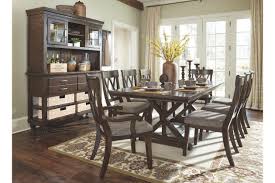 Brossling Dining Room Table Ashley Furniture Homestore Brown Dining Room Brown Dining Room Table Dining Room Chairs