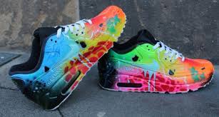 Custom Galaxy Black Air Forces Nike Air Max 90 Azul Galaxy Estilo Pintado Zapatos Personalizados Sneaker Airbrush Kicks Rara Schuhe Unikat Zapatos Pintados A Mano Goteando Swoosh Nike Air Max Nike Air Max 90 Nike Air