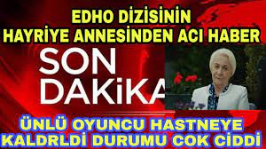 We did not find results for: Sondakika Unlu Edho Dizi Oyuncusu Hayriye Sabina Toziya Dan Aci Haber Youtube