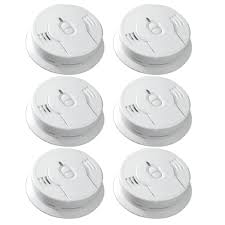 The first alert smoke detector must be hardwired into your home, but it also includes a battery backup so it will still function if the power ever goes out. Code One Battery Operated Smoke Detector With Ionization Sensor New 6 Pack Smoke Detectors Home Garden