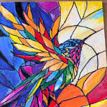 Mock Stained Glass Hummingbird Workshop