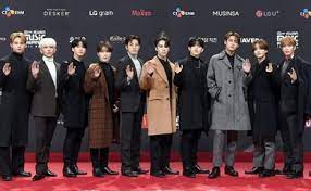 Nct, treasure, tomorrow x together, got7, ateez, seventeen, mamamoo, twice, bts, blackpink. Photo Seventeenã 2020 Mama ã¬ããã«ã¼ãããã«ç»å ´ Kstyle