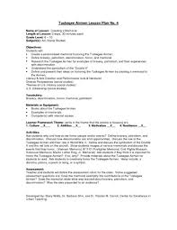 Tuskegee Airmen Lesson Plan No 4 How To Plan Lesson Tuskegee