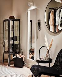 Lindbyn Spiegel Zwart 80 Cm Ikea Home Decor Ikea Mirror